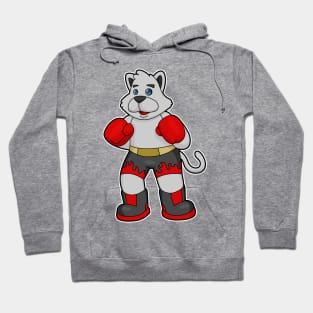 Dog as Boxer with Boxing gloves Hoodie